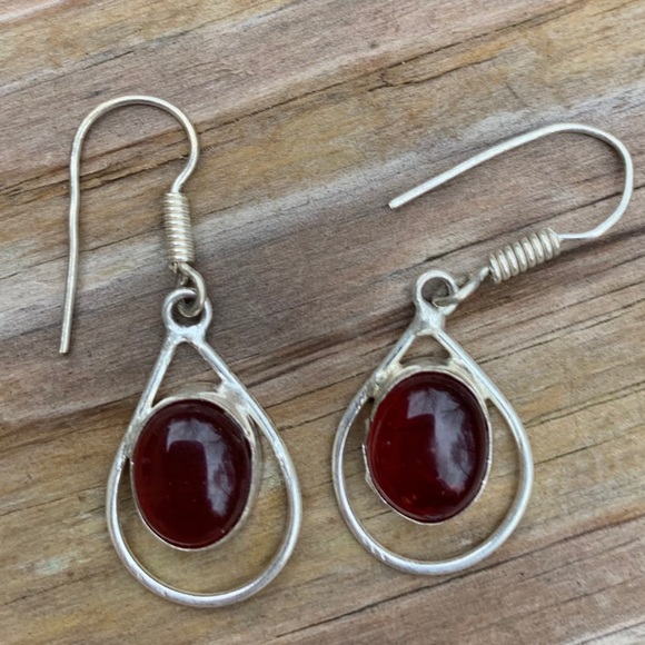 Jewel Design by Grace Jewelry - SOLD Garnet Earrings